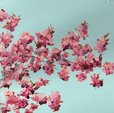 Original Floral Paintings by jo charlton