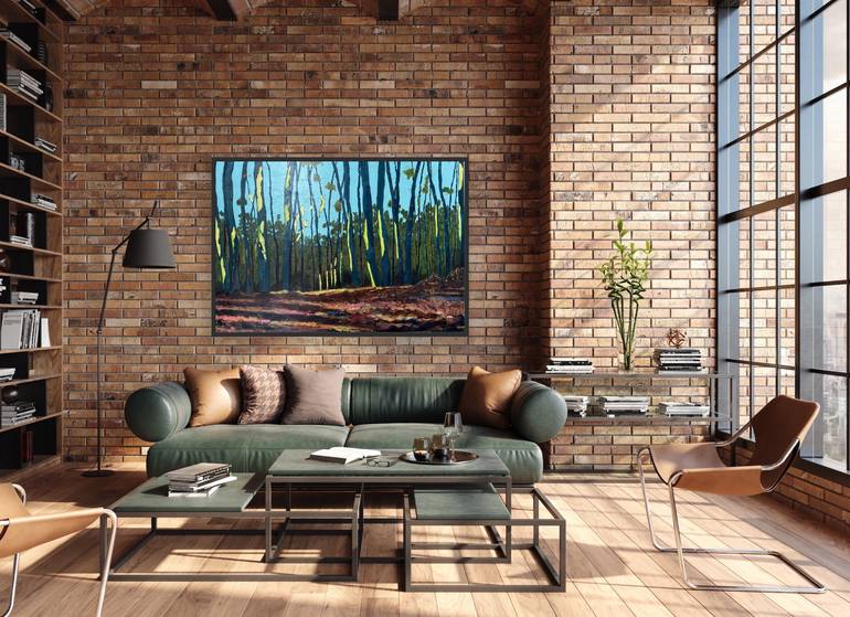 Original Impressionism Landscape Painting by Jo Charlton