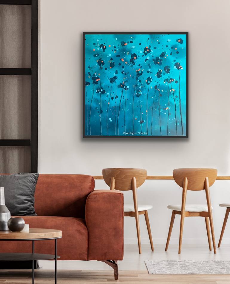 Original Abstract Painting by jo charlton