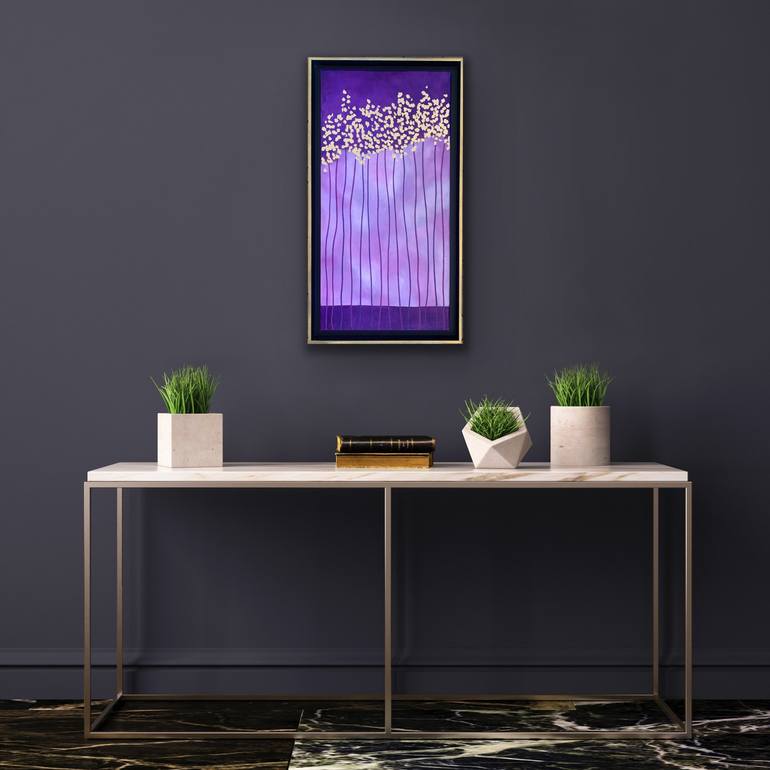 Original Abstract Tree Painting by Jo Charlton