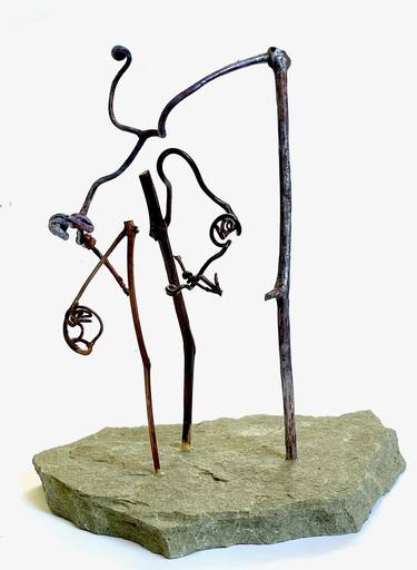 Original Figurative Abstract Sculpture by Harry C Tabak