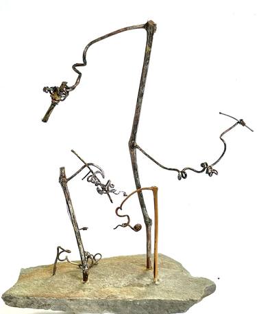 Original Conceptual Abstract Sculpture by Harry C Tabak