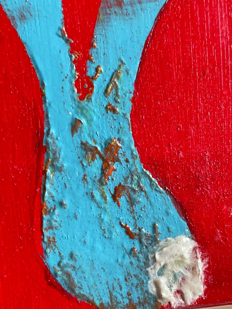 Original Contemporary Animal Painting by Tina Psoinos