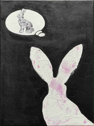 Rabbit Dreams of Warhol Chocolate Bunny thumb