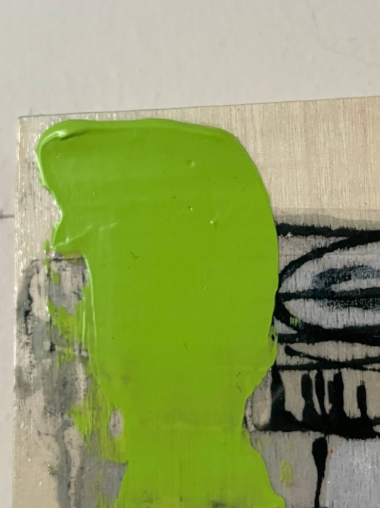 Original Street Art Love Painting by Tina Psoinos