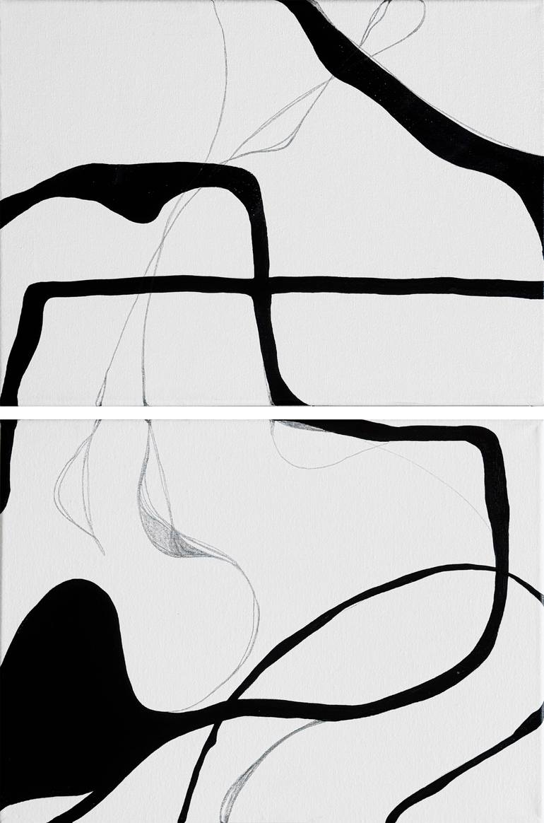 Original Abstract Painting by Tina Psoinos