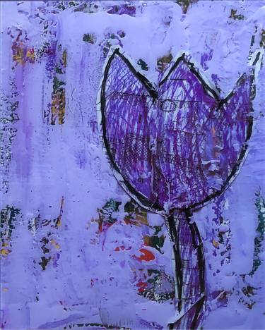 Urban Flora Tulip Lavender - Limited Edition 1 of 2 thumb