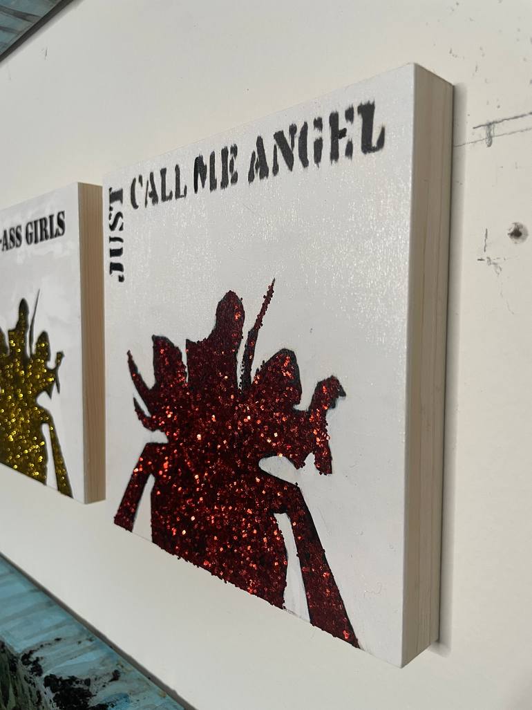 Original Contemporary Pop Culture/Celebrity Painting by Tina Psoinos