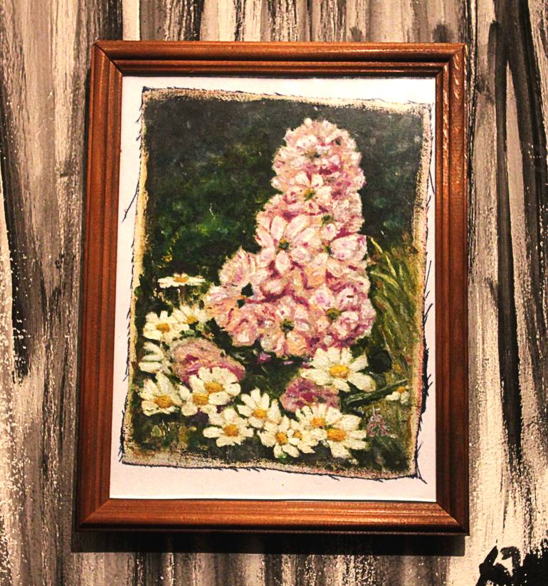 Original Floral Painting by Sergey Brusianin