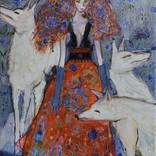 Three White Dogs by Josh Honeyman