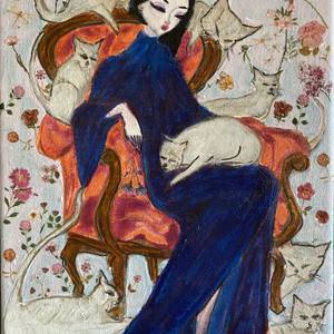 Dragonflies and cats