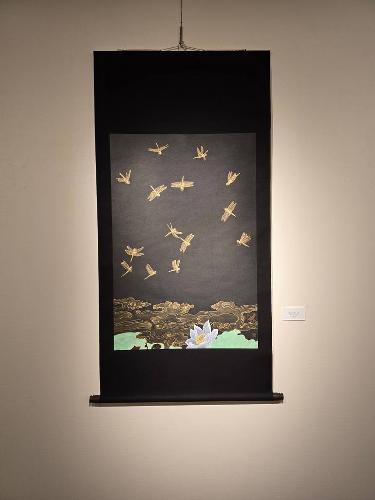 Original Art Deco Classical Mythology Painting by Hyunjung Kim