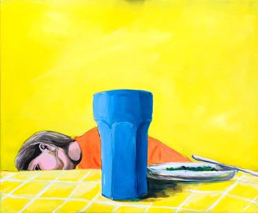 Print of Figurative Humor Paintings by Wendy Tjalma