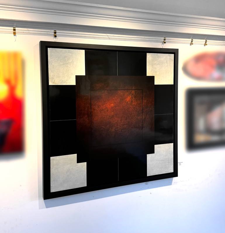 Original Abstract Expressionism Abstract Painting by Douglas Deveny