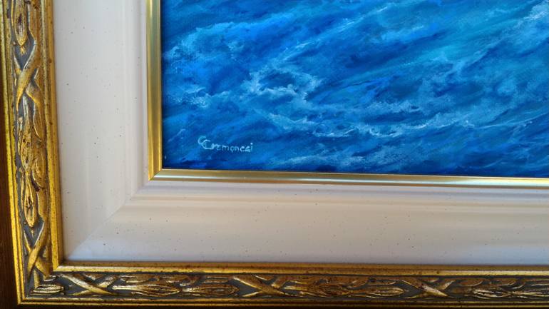 Original Realism Seascape Painting by Gianluca Cremonesi