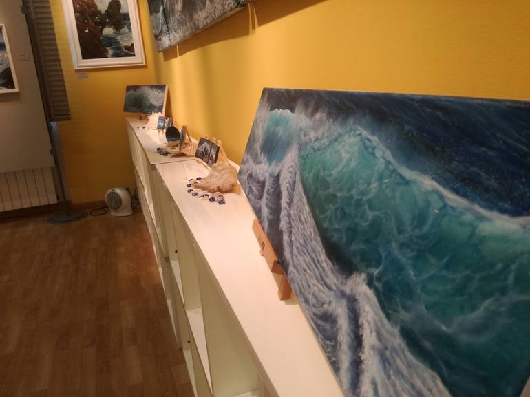 Original Realism Seascape Painting by Gianluca Cremonesi