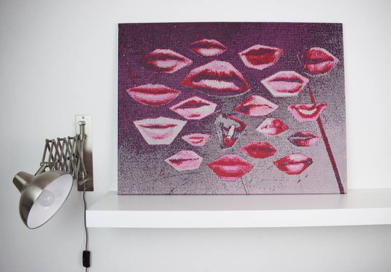 Original Modernism Fashion Collage by Alice Palmer