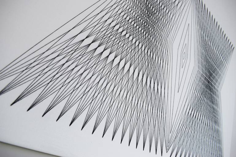 Original Minimalism Science/Technology Collage by Alice Palmer