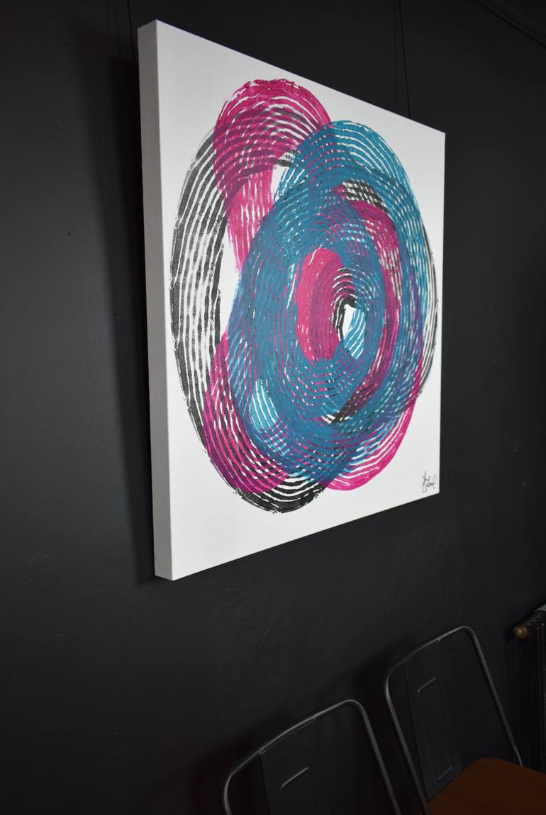 Original Abstract Expressionism Abstract Painting by Alice Palmer