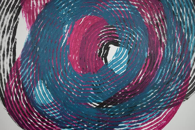 Original Abstract Expressionism Abstract Painting by Alice Palmer