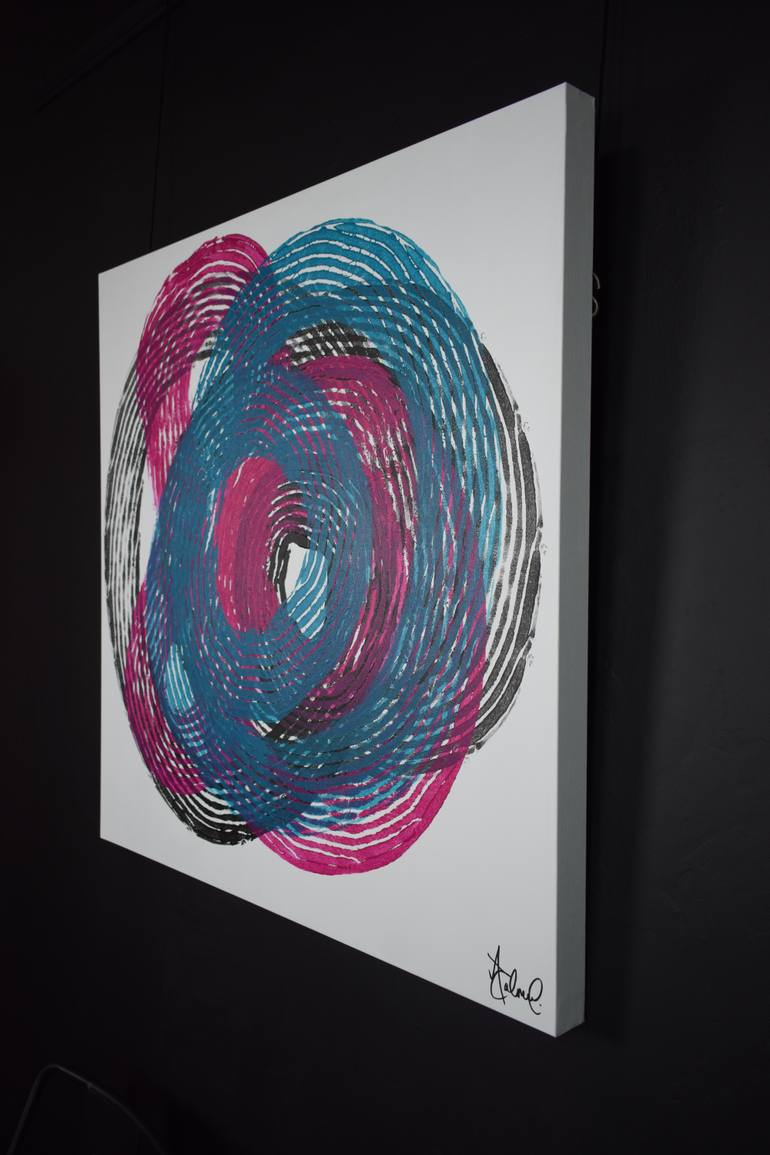 Original Abstract Expressionism Abstract Painting by Alice Palmer