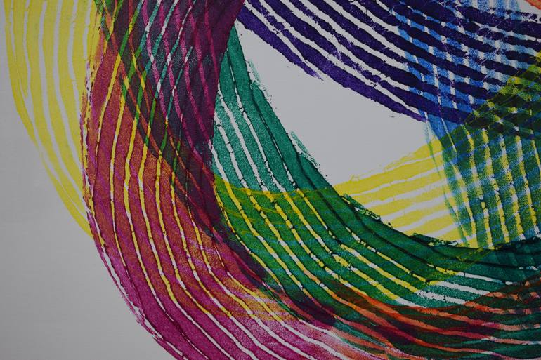 Original Abstract Expressionism Abstract Painting by Alice Palmer