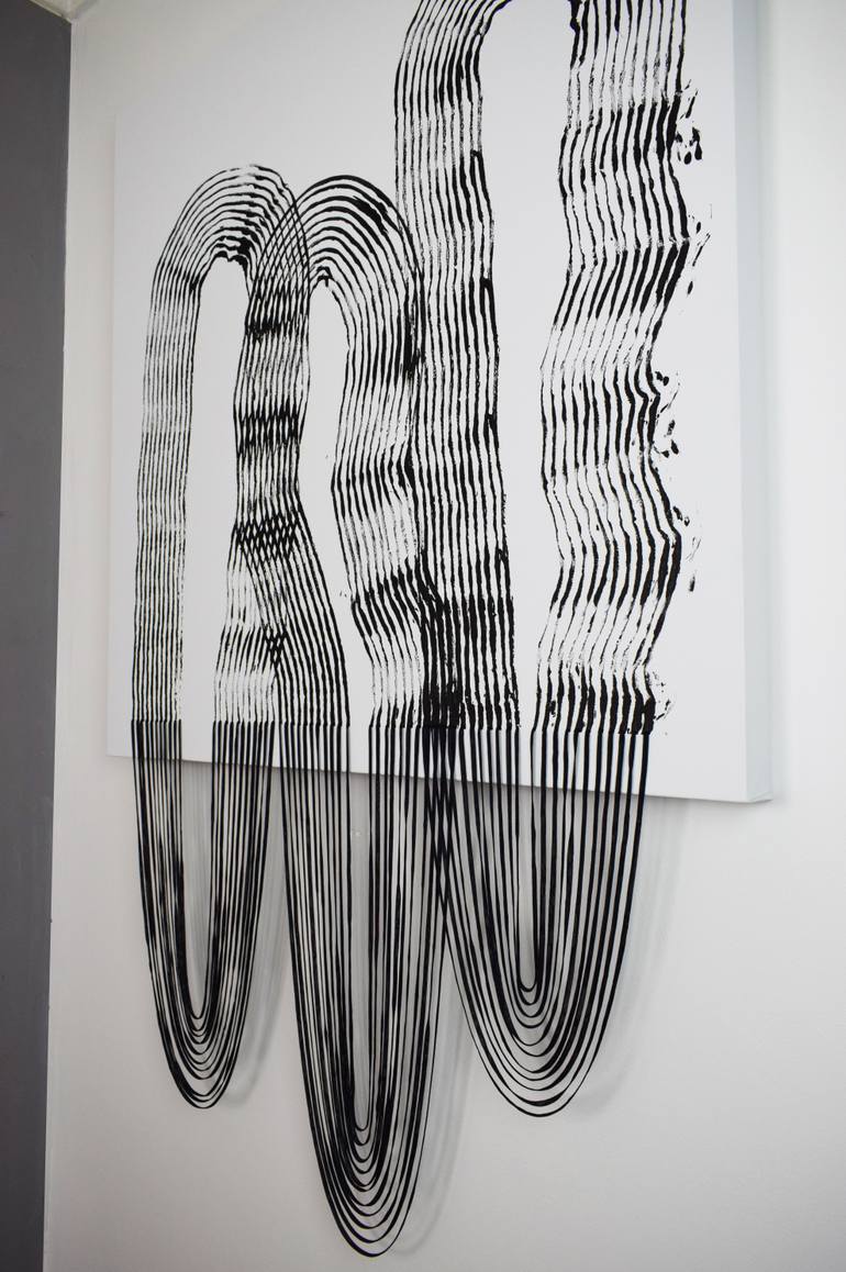 Original Abstract Expressionism Abstract Painting by Alice Palmer