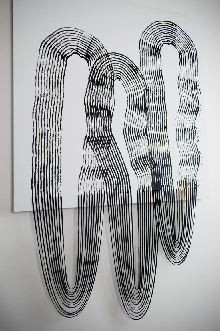 Original Abstract Expressionism Abstract Painting by Alice Palmer