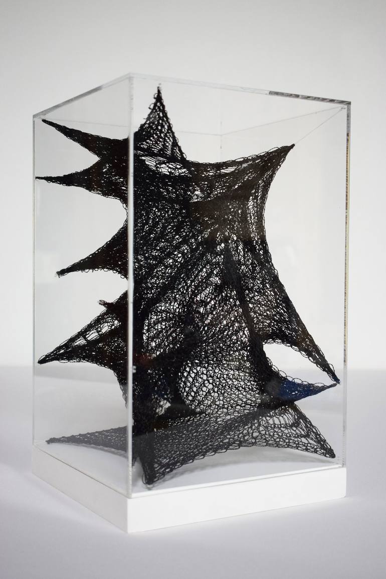 Original Abstract Science Sculpture by Alice Palmer
