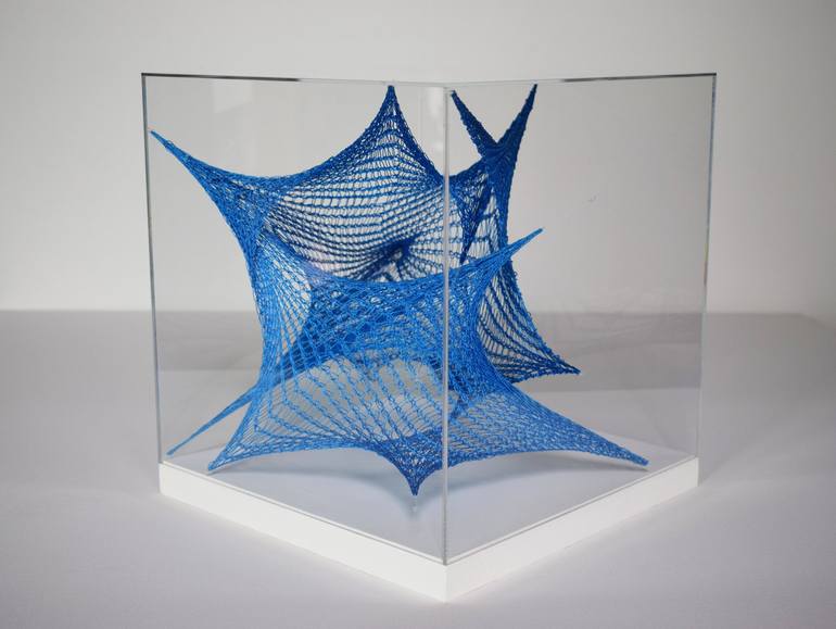 Original Abstract Science Sculpture by Alice Palmer