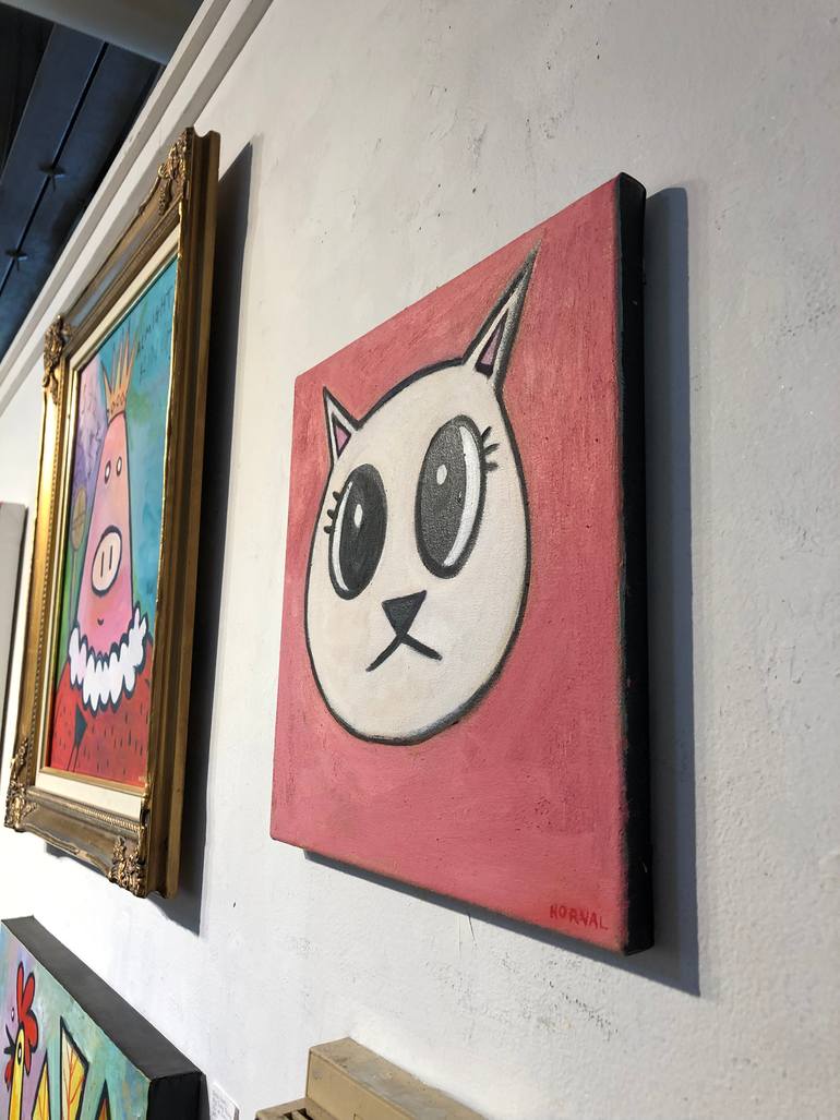 Original Expressionism Animal Painting by Keith Norval