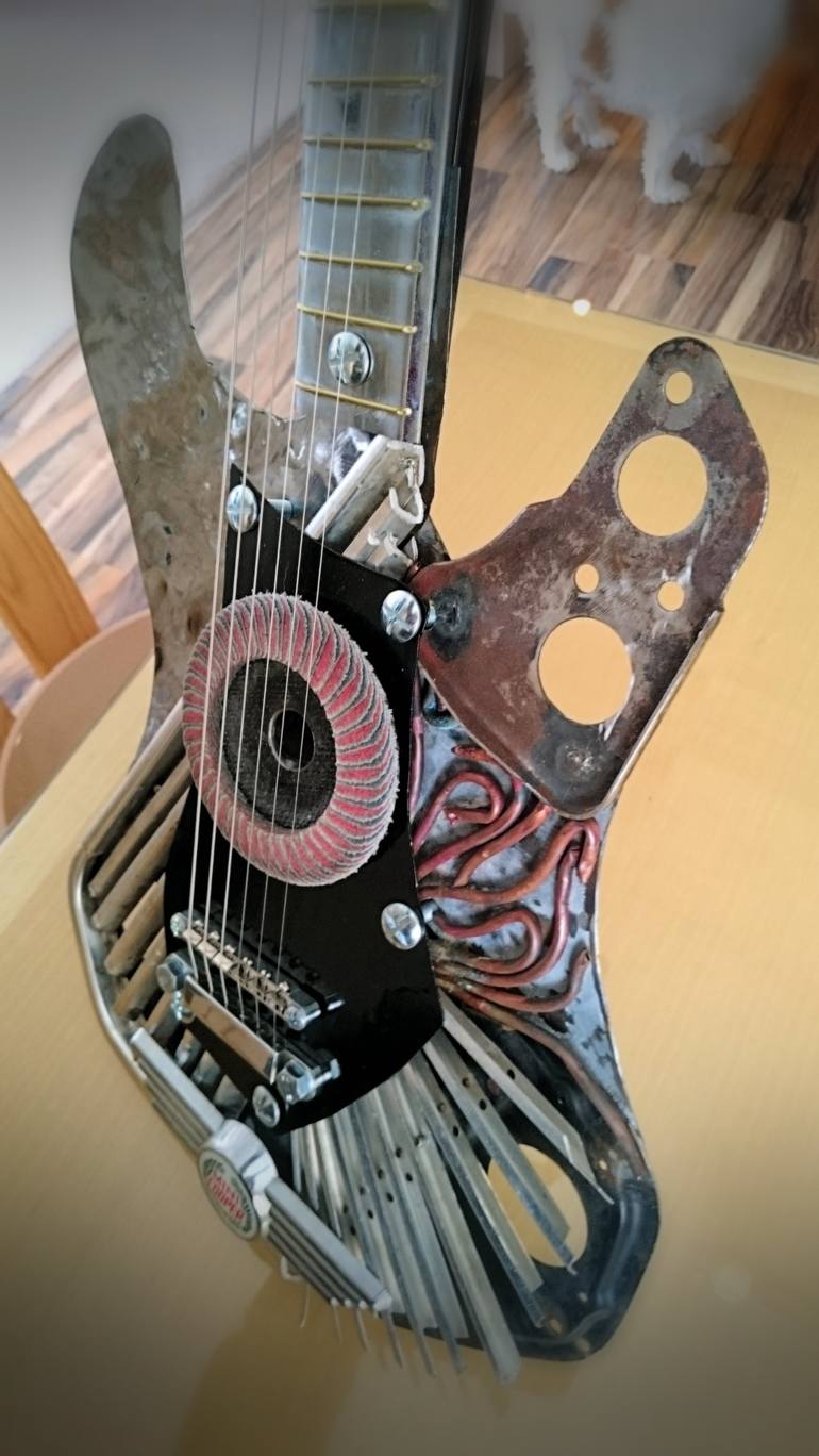 100％本物保証！ Sculpture Guitar Car Classic by Art Saatchi | Burke Steve 絵画