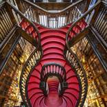 Red Staircase, Porto, Portugal by Reinhard Görner