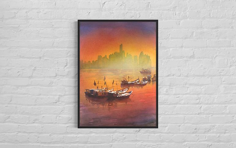 Original Contemporary Landscape Painting by Ryan Fox Aws Nws Twsa