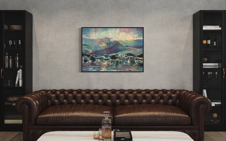 Original Contemporary Landscape Painting by Ryan Fox AWS