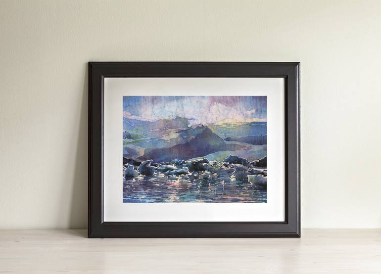 Original Contemporary Landscape Painting by Ryan Fox AWS