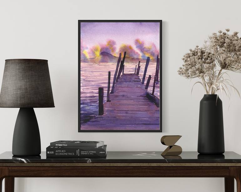 Original Contemporary Landscape Painting by Ryan Fox AWS