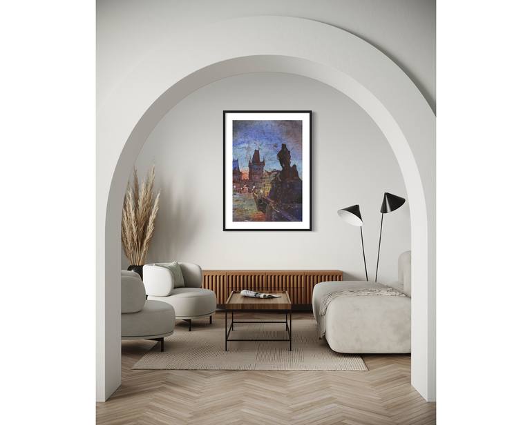 Original Contemporary Travel Painting by Ryan Fox Aws Nws Twsa