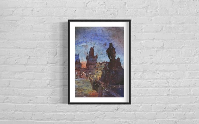 Original Contemporary Travel Painting by Ryan Fox Aws Nws Twsa