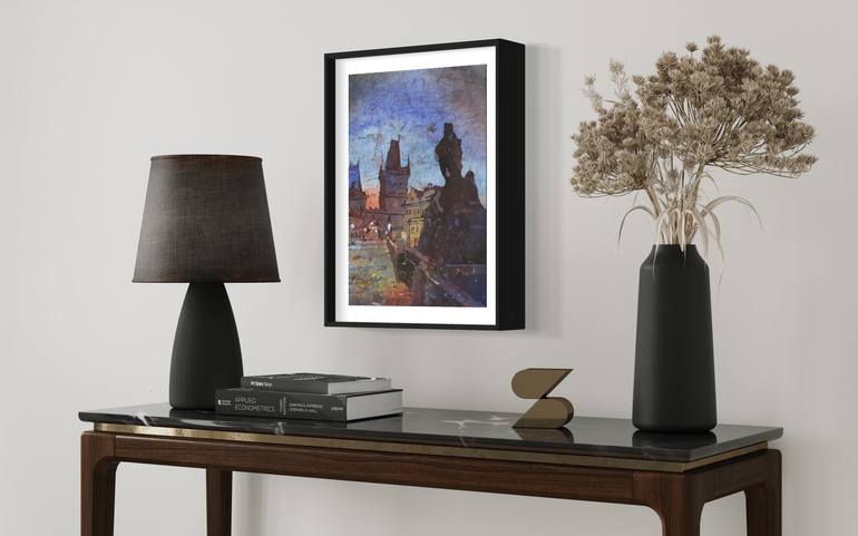 Original Contemporary Travel Painting by Ryan Fox Aws Nws Twsa