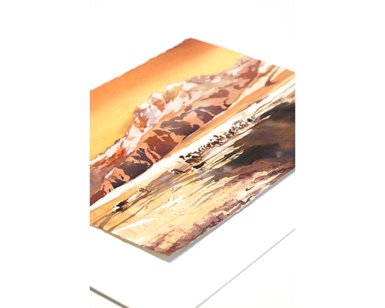 Original Contemporary Travel Painting by Ryan Fox Aws