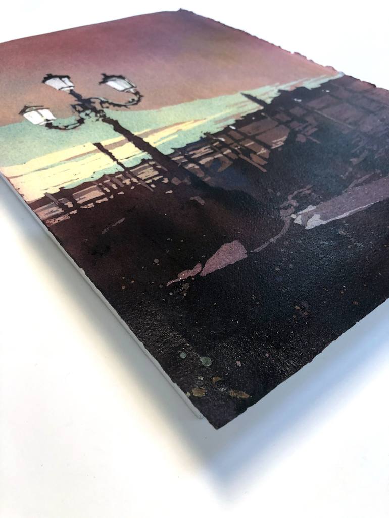 Original Contemporary Travel Painting by Ryan Fox Aws Nws Twsa