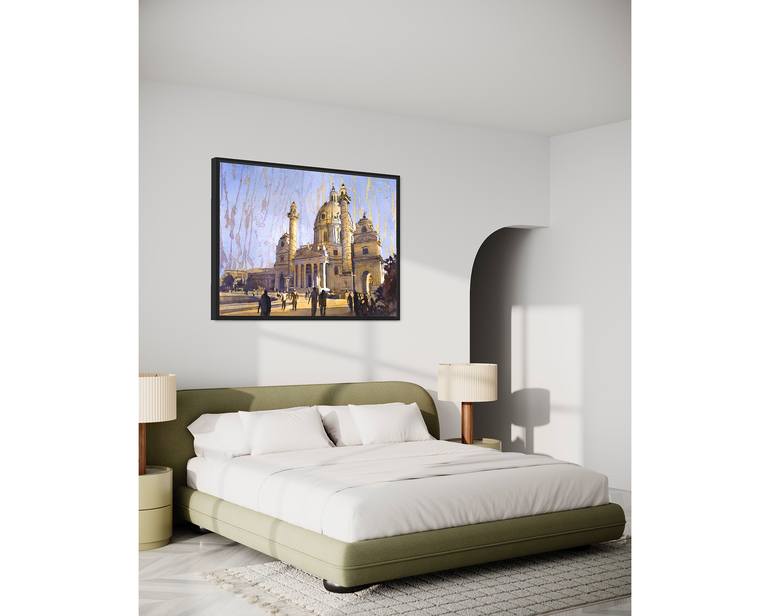 Original Contemporary Travel Painting by Ryan Fox Aws Nws