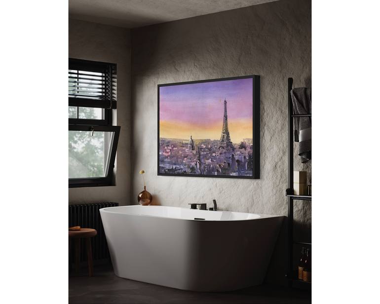 Original Documentary Travel Painting by Ryan Fox Aws Nws Twsa