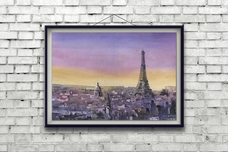 Original Documentary Travel Painting by Ryan Fox Aws Nws Twsa