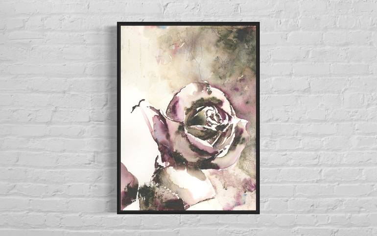 Original Floral Painting by Ryan Fox AWS