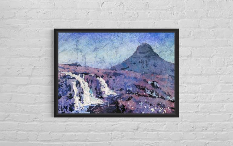 Original Impressionism Landscape Painting by Ryan Fox Aws Nws