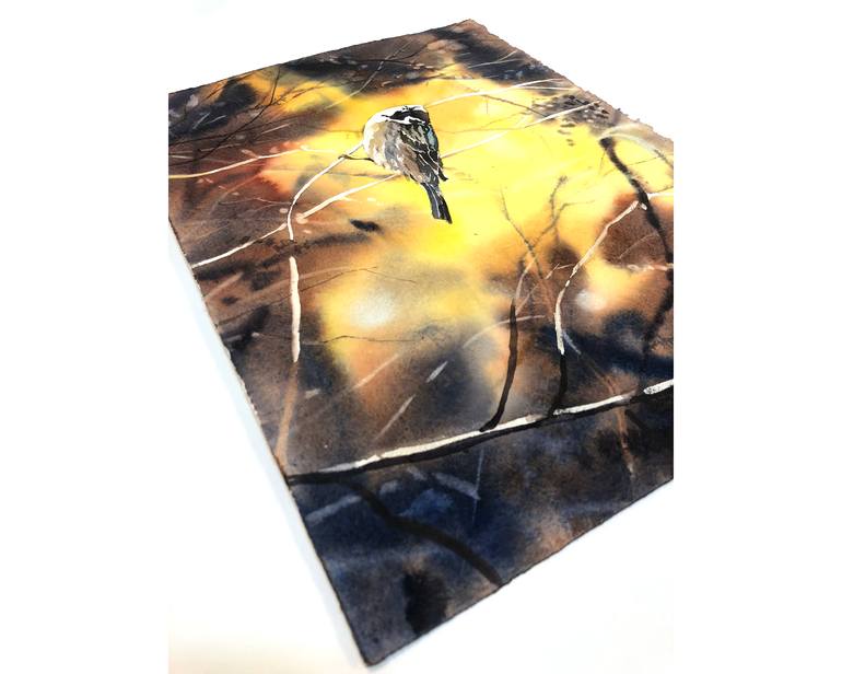 Original Contemporary Animal Painting by Ryan Fox Aws Nws