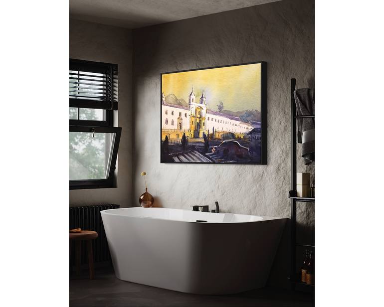 Original Illustration Travel Painting by Ryan Fox Aws Nws Twsa
