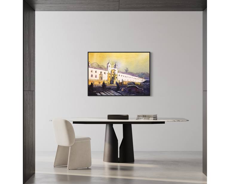 Original Illustration Travel Painting by Ryan Fox Aws Nws Twsa